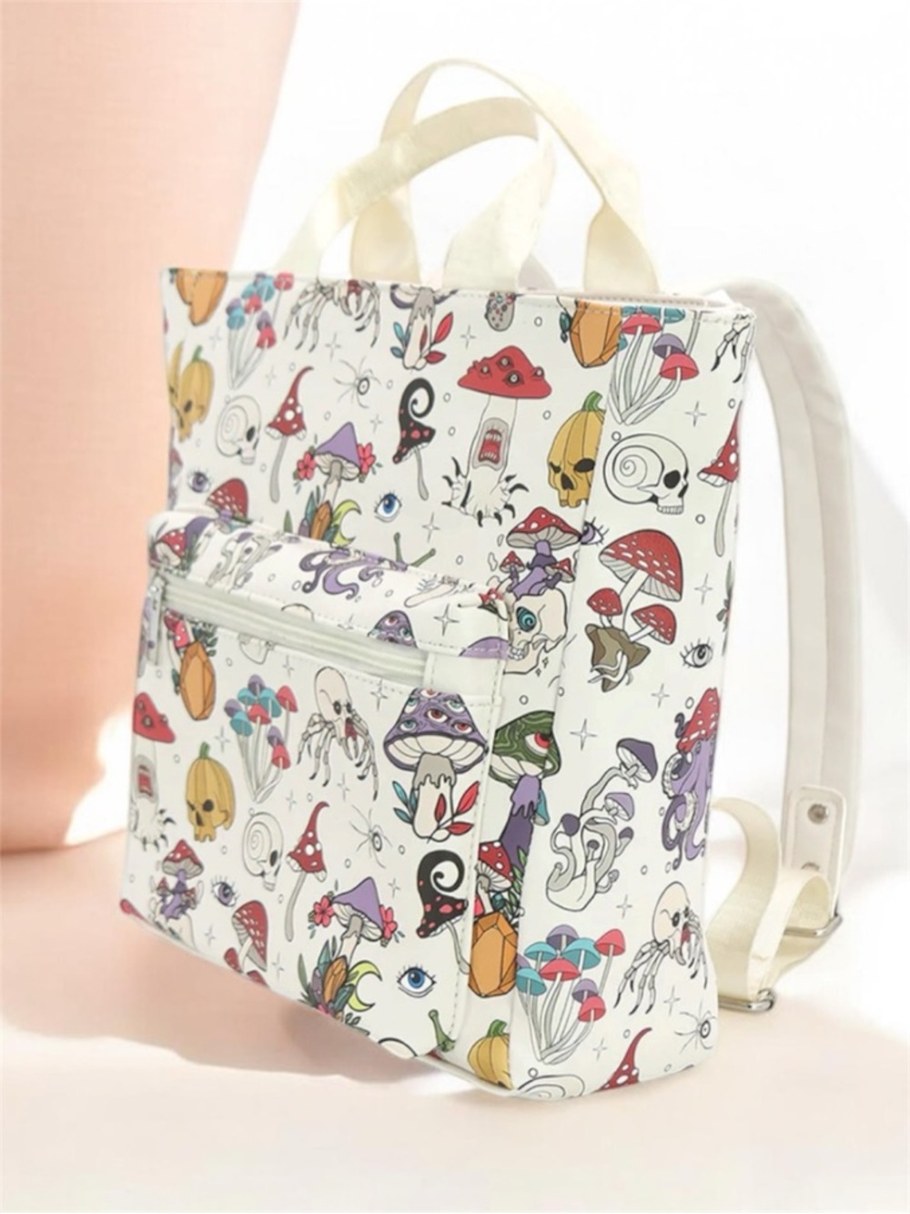 Gothic Style Mushroom Backpack